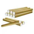 Produktbild: Versandrohre (H x Ø) 1000 x 100 mm, braun, 10 Stück