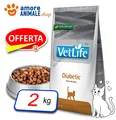 Produktbild: Farmina Cat Tierarzt Life Natural → Diabetiker - 2 KG - Für Probleme Mit