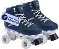 Produktbild: Hudora Rollschuhe LED Roller Skates, (Set, 1-St., Roller Skates), ‎33 Millimeter ‎Roller Skates ‎Kinder & Jugendliche. Größe	29/30
