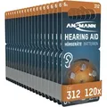 Produktbild: Hörgerätebatterien Typ 312 P312 ZL3 PR41, 120 Stück - Ansmann
