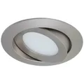 Produktbild: Briloner LED Einbauleuchte Kunststoff matt-nickel inkl. LED 6W schwenkbar IP20
