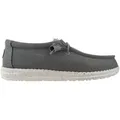 Produktbild: Hey Dude Wally Canvas light grey Schnürschuh grau 44