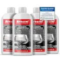 Produktbild: Brestol® Scheibenversiegelung 4X 250 ml - Regenabweiser Wasserabweiser Abperleffekt Abperl-Effekt Nano - Der unsichtbare Scheibenwischer - Rain-Repellent Glasversiegelung Lotuseffekt