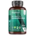 Produktbild: Flohsamenschalen - 180 Bio Kapseln - Bio Pflanzlich Vegan - Gewichtsmanagement