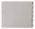 Produktbild: 5er Set 20-teiliges Register/Trennblätter aus PP Kunststoff für DIN A4 halbe ...