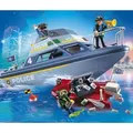 Produktbild: PLAYMOBIL 4429 - Polizei Boot - Blau/Bunt