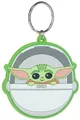 Produktbild: Star Wars Schlüsselanhänger Babyyoda Star Wars The Mandalorian Baby Yoda 13 cm Raumschiff (1-tlg), Schlüsselanhänger Haustierschlüsselanhänger Geschenk Hund Frau Herren