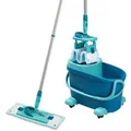 Produktbild: Leifheit Bodenwischer Set CLEAN TWIST M Ergo für Parkett  & Holzböden inkl. Rollen