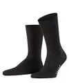 Produktbild: FALKE Herren Socken Milano M So Baumwolle gemustert 1 Paar, Schwarz Black 3000, 41-42