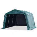Produktbild: Weidezelt PVC 550 g/m² 3,3x4,8 m Dunkelgrün Tierzelt Lagerzelt Garage Lagerhalle