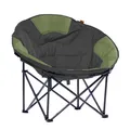 Produktbild: Skandika Moonchair Deluxe XXL Klappsessel Campingstuhl Faltstuhl grau Max.150 kg