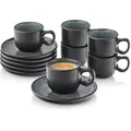 Produktbild: Sänger Espressotassen, Grün, Stein, 12-teilig, Rund, kratzfest, Kaffee & Tee, Tassen, Espressotassen
