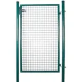 Produktbild: ATTAS Gartentor Gartentor Gartentür Hoftor Gartenpforte verzinkt & pulverbeschichtet grün 100 cm x 150 cm