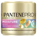 Produktbild: Pantene Pro-V Moisture Boost Keratin Protect Haarmaske 300ml Extrem Trockenes Haar. Nährt bis zu 8 Schichten Tief und Schließt Luftfeuchtigkeit Aus. Pro-V Formel und Active Nutri-Plex-Technologie