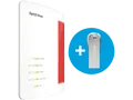 Produktbild: AVM FRITZ!Box 7690, (Wi-Fi 7) + SanDisk USB-Stick WLAN Mesh Router 7136 Mbit/s