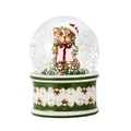 Produktbild: Villeroy & Boch - Christmas Toys - Schneekugel mit Bärenmotiv, Set, Größe 6,5 x 6,5 x 9 cm, Mehrfarbig, Spülmaschinenfest, Mikrowellengeeignet, Weihnachtsdekoration, Porzellan und Glas
