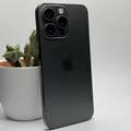 Produktbild: Apple iPhone 15 Pro Max 256 GB Titan Schwarz - Sehr Gut
