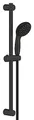 Produktbild: GROHE Vitalio Start 100 - Brausestangenset (wassersparend, 2 Strahlarten, Antikalk-System), matt schwarz, 279482430
