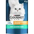 Produktbild: Purina GOURMET Perle Ausgewählte Streifen mit Kaninchen 26 x 85g