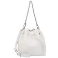 Produktbild: Lancaster Pur & Element City Beuteltasche Leder 20 cm weiss 423-38-ecru-in-cha
