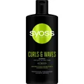 Produktbild: Syoss Curls & Waves (440 ml, Flüssiges Shampoo) (9000101277517)