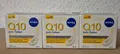 Produktbild: 3x NIVEA Anti Falten Gesichtscreme Q10 Power LSF 15, 3x 50 ml