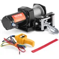 Produktbild: VEVOR 2000lbs Elektrische Seilwinde 12V 907kg Stahlseil Motorwinde 7-strängig