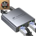 Produktbild: WARRKY LAN Splitter 1 auf 2 Gigabit Ethernet Splitter 1000Mbps