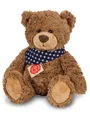 Produktbild: Teddy Hermann Teddybär mit Sternchen Halstuch 38 cm 91366 Plüschtier Kuscheltier