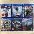 Produktbild: 6x Sony PS4 Spiel • KILLZONE Battlefront DIVISION For Honor GOD OF WAR DiabloB33