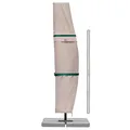 Produktbild: Sekey Ampelschirm / Sonnenschirm Schutzhülle mit Stab, Abdeckhauben für Gartenschirm mit Belüftungsöffnungen, Abdeckung für Kurbelschirm / Balkonschirm, 100% Polyester, wasserdicht, Khaki