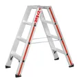 Produktbild: Hymer Stehleiter, 2x4 Stufen, Holm 71 mm, Länge 1,04 m, Arbeitsleiter, Leiter