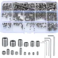 Produktbild: 300 Madenschrauben Set Innensechskant Edelstahl M2,5 M3 M4 M5 M6 M8 Schrauben