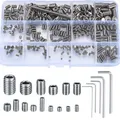 Produktbild: Madenschrauben Set Edelstahl Innensechskant Schrauben M2,5 M3 M4 M5 M6 M8
