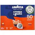 Produktbild: Lavazza Crema e Gusto Forte Cialde 50 Kaffeepads Italienischer Kaffee gerösteten und gemahlenen Kaffee