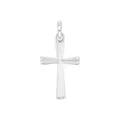 Produktbild: Amor Motivanhänger 925 Sterling Silber Unisex Damen Herren Anhänger, Silber, Kreuz, Kommt in Schmuck Geschenk Box, 2017509