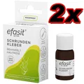 Produktbild: EFASIT Schrunden-Kleber Flüssigpflaster für Hautrisse und Schrunden, 2x 7 ml