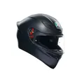 Produktbild: Helm AGV K1 S Solid Matt Black ECE2206 Gr. S Motorradhelm Integralhelm schwarz