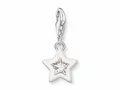 Produktbild: Thomas Sabo 2044-041-14 Charm-Anhänger - Stern - Silber & Emaille & Zirkonia - Weiß