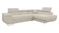 Produktbild: Mirjan24 Ecksofa Torezio Cord mit Bettkasten, Einstellbare Kopfstützen, Sofa mit Schlaffunktion, Eckcouch für Wohnzimmer, L-Form Couch mit Bettfunktion (Poso 100, Seite: Rechts)