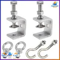 Produktbild: Edelstahl C-Zwingen 6-teiliges Set Klemme 30mm Fixierzange 0-25mm 6 Stück