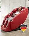Produktbild: WELCON Massagesessel Prestige II in rot - 3D Massagesessel für zuhause mit Zero Gravity, Wärmefunktion und 6 Automatikprogrammen