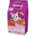Produktbild: WHISKAS Adult 14 kg - Trockenfutter für ausgewachsene Katzen, mit leckerem Rindfleisch