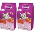 Produktbild: WHISKAS Adult 2x14 kg - Trockenfutter für ausgewachsene Katzen, mit leckerem Rindfleisch