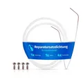 Produktbild: VIOKS Montagezubehör Geschirrspüler Dichtung Set wie Bosch 12005744 (Set, 1 St., 1x Dichtung, 1x Draht, 4x Schrauben), 182mmØ für Pumpentopf Geschirrspüler