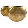 Produktbild: Elegantes Vasen 2er Set Oriental 44cm Gold Hammerschlag Design Vase Dekovasen Wohnaccessoire Dekoration