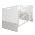 Produktbild: Roba Kombi-Kinderbett Julia 70x140cm weiß 3 Schlupfsprossen umbaubar TOP