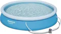 Produktbild: Bestway FastSet Pool Set 57274 Filterpumpe 366x76cm Quick Schwimmbad Gartenpool