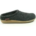 Produktbild: Giesswein 52-10-47848 Veitsch Damen Herren Hausschuhe Pantoffeln , Schuhgröße:39, Farbe:Schwarz - Schwarz - 39