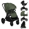 Produktbild: 3 in 1 Kombi-Kinderwagen LIONELO® Buggy Reisebuggy inkl. Auto- Babyschale
